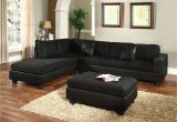 Buchannan Faux Leather Sectional sofa with Reversible Chaise Black sofas Sectionals Multiple Colors Buchannan Microfiber sofa
