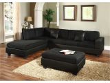 Buchannan Faux Leather Sectional sofa with Reversible Chaise Black sofas Sectionals Multiple Colors Buchannan Microfiber sofa