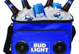 Bud Light 24 Pack Amazon Com Bud Light soft Cooler Bluetooth Speaker Portable Travel