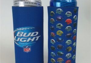 Bud Light 24 Pack Lot Of 2 Bud Light Beer Nfl 24 25 Oz Tall Can Koozie 6 99 Picclick