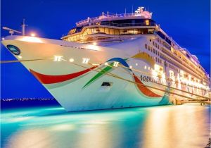 Bud Light Cruise Night Time In Bermuda and norwegiandawn is Looking Stunning Photo