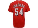 Bud Light Jersey Majestic Mens Aroldis Chapman Cincinnati Reds Player T Shirt