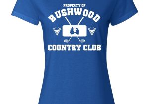 Bud Light Jersey Womens Property Of Bushwood Country Club Caddyshack Inspired T Shirt