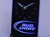Bud Light Prices 2018 wholesale Tnc0470 Bud Light Beer Bar 3d Led Table Desk Clock