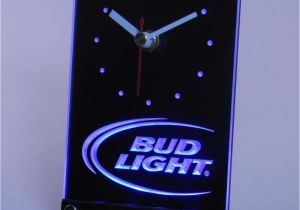Bud Light Prices 2018 wholesale Tnc0470 Bud Light Beer Bar 3d Led Table Desk Clock