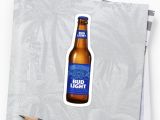 Bud Light Tank top Bud Light Beer Stickers by thebeer Redbubble