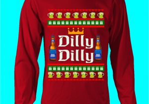 Bud Light Tank top Dilly Dilly Bud Light Ugly Christmas Sweater Dilly Dilly Beer T