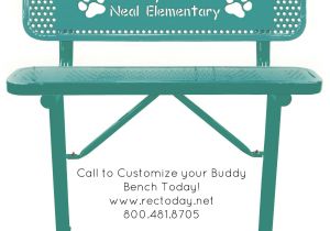 Buddy Bench for Sale Build Your Custom Buddy Bench Memorial School Teachers Students