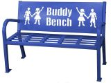 Buddy Bench for Schools Paris 4 Ft Blue Buddy Bench Blue Purple Pinterest Products