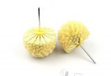 Buffing Wheel for Bench Grinder Od 100mm 6mm Shaft Mounted Sisal Polishing Brush Mushroom Buffing