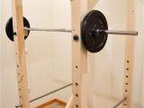 Build Your Own Wooden Squat Rack Homemade Diy Power Rack Iron Add