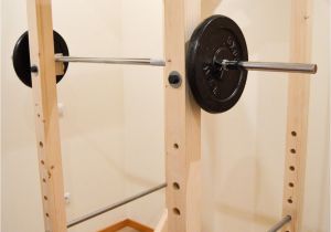 Build Your Own Wooden Squat Rack Homemade Diy Power Rack Iron Add