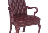 Burgundy Leather Accent Chair Burgundy Tufted Leather Executive Fice Accent Guest