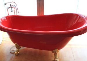 Buy Clawfoot Tub Hs B017ax Acrylic Red Freestanding Bathtub Clawfoot Tubs