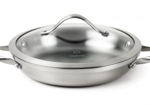 Calphalon Contemporary Stainless Roasting Pan with Rack Calphalon Contemporary Stainless 10 Everyday Pan with Cover