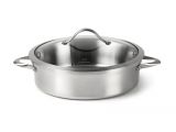 Calphalon Contemporary Stainless Roasting Pan with Rack Calphalon Contemporary Stainless 5 Qt Sauteuse with Cover
