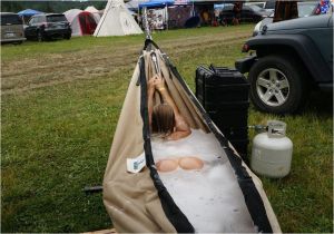Camping Bathtub Portable Hydro Hammock Portable Hot Tub Hammock