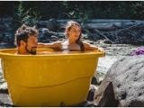 Camping Bathtub Portable Nomasoak Potable Hot Tubs Heater attached Uses Propane