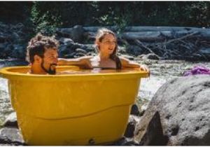 Camping Bathtub Portable Nomasoak Potable Hot Tubs Heater attached Uses Propane