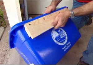 Can Bathtubs Be Recycled Diy Recycling Bin Wall Hanger