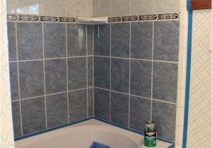 Can You Paint Porcelain Bathtubs How to Refinish Outdated Tile Yes I Painted My Shower