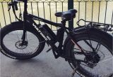 Canadian Tire Bicycle Rack Instagram Picutre by Voltbike Size Matters Voltbike Yukon 500w