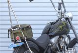 Canadian Tire Motorcycle Rack Biltwell Bag Exfil 7 Od Green at Thunderbike Shop