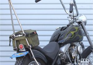 Canadian Tire Motorcycle Rack Biltwell Bag Exfil 7 Od Green at Thunderbike Shop