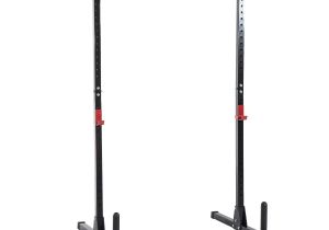 Cap Barbell Power Rack Exercise Stand Uk Amazon Com soozier Adjustable Power Rack Exercise Stand Black