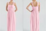 Cap Sleeve Bridesmaid Dresses Floor-length Beach Pink Cap Sleeves Long Prom Dresses 2016 Pleated Chiffon