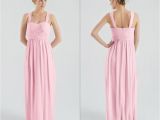 Cap Sleeve Bridesmaid Dresses Floor-length Beach Pink Cap Sleeves Long Prom Dresses 2016 Pleated Chiffon