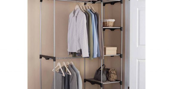 Car Clothing Rack Walmart Wire Closet Shelving