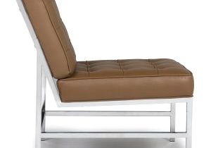 Caramel Leather Accent Chair ashlar Bonded Leather Accent Chair In Caramel Brown