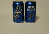 Case Of Bud Light San Antonio Spurs Bud Light 12 Oz Beer Can Limited Edition 2016 Blue