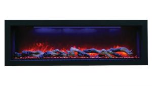 Cassette Electric Water Vapor Fireplace Amantii Panorama Bi 50 Deep Od Built In Outdoor Electric Fireplace