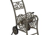 Cast Aluminum Decorative Hose Stand Hose Reels Storage Watering Irrigation the Home Depot