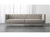 Cb2 Black Leather sofa Savile Grey sofa Vatile Grey Cb2 or Leather New House Ideas