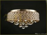 Ceiling Crystal Chandelier Luxury Crystal Chandelier Gold Crystal Ceiling Mount Light Fixture