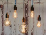 Ceiling Fan with Edison Lights Filament Light Bulb Vintage Style Edison Decorative Industrial