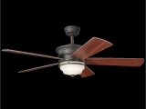 Ceiling Fan with Up and Down Light 52 Hendrik Ceiling Fan with Oiled Bronze Finish