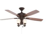 Ceiling Fan with Up and Down Light Hampton Bay Bristol Lane 52 In Indoor Oil Rubbed Bronze Ceiling Fan