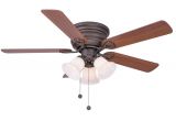 Ceiling Fans with Regular Light Bulbs Clarkston 44 In Indoor Oil Rubbed Bronze Ceiling Fan with Light Kit