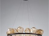 Ceiling Lights and Chandeliers Bezel Ring Chandelier