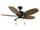 Ceilings Fans with Lighting Hampton Bay Ellijay 52 In Indoor Outdoor Natural Iron Ceiling Fan