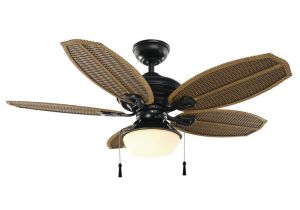 Ceilings Fans with Lighting Hampton Bay Ellijay 52 In Indoor Outdoor Natural Iron Ceiling Fan