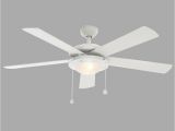 Ceilings Fans with Lighting Westinghouse Comet 52 In Indoor White Finish Ceiling Fan 7801765