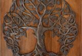Celtic Garden Art Amazon Com New Design Celtic Inspired Tree Of Life Metal Wall Art