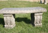 Cement Bench Lowes Wonderful Concrete Garden Table and Benches Backyard Collection New