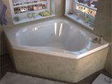 Center Drain Bathtub 60 Venzi tovila 60 X 60 Corner Bathtub with Center Drain