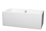 Center Drain Bathtub 60 Wyndham Collection Melody 60 Inch Freestanding Bathtub In